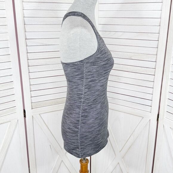 Lululemon Cool Racerback II Nulu Tank Top Shirt Wee‎ Are From Space Grey 4 - Picture 3 of 11